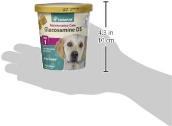 NaturVet GLUCOSAMINE-DS LVL 1 Soft Chew Dogs Maintenance Care (CUP) - 70 ct