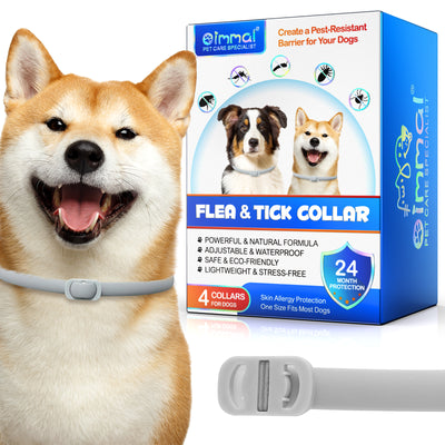 Flea & Tick Collar for Dogs – Long-Lasting Pest Protection, Waterproof & Adjustable