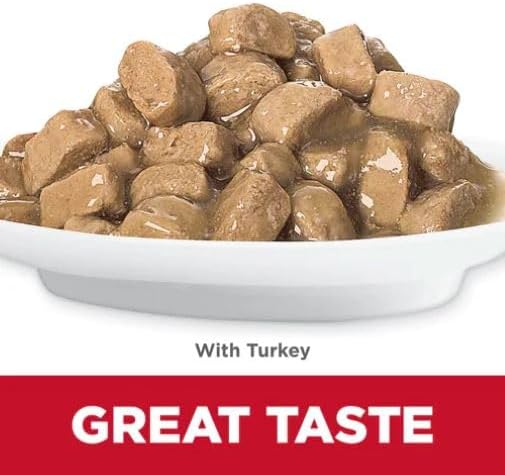 Hill’s Science Diet Kitten with Turkey Wet Cat Food Pouches 12x85g