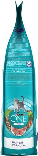 Purina ONE Hairball, Natural Dry Cat Food, Hairball Formula - 7 lb. Bag