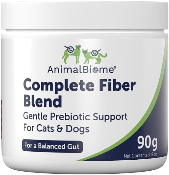AnimalBiome Complete Fiber Blend Prebiotic Powder for Dogs and Cats