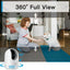 2K/3MP 360° Pet Camera with Phone App, 2.4G WiFi Only, Indoor Security Camera , Work with Alexa