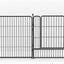Dog Pen Dog Playpen 8 Panels Dog Fence Indoor Outdoor Playpens 80cm