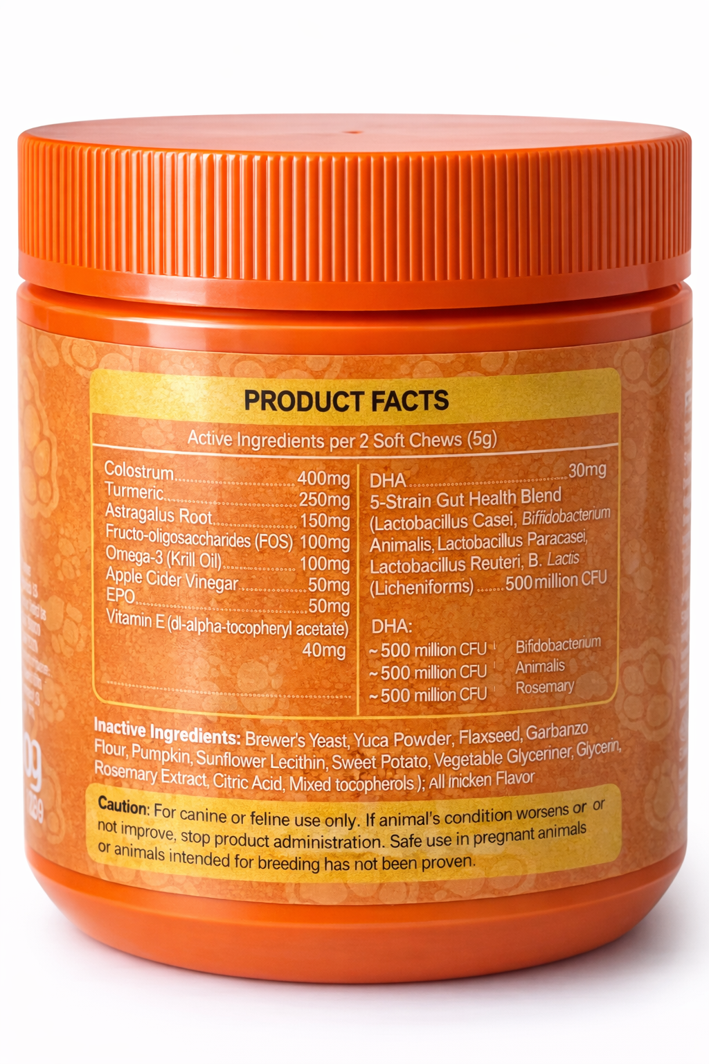 Powerful Allergy Relief Chews for Dogs ,Support Itchy Skin, Boost Immunity 100pc