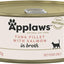 Applaws 100% Natural Wet Cat Food Tin Tuna Fillet with Salmon in Broth Tin 70g (Pack of 24)