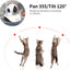 VSTARCAM Pet Camera with Laser, 3MP 2.4GHz WiFi Interactive Dog & Cat Laser Toy with Night Vision