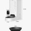 PETKIT Automatic Cat Feeder with Camera, 1080P HD Video with Night Vision, 2.4G WiFi Pet Feeder with Phone App Control, 2-Way Audio for Cats and Small Dogs, Portion Control Up to 10 Meals Per Day