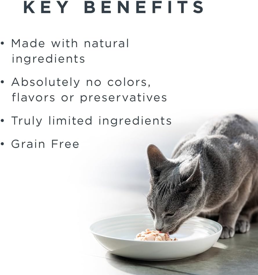 Reveal Natural Wet Cat Food, 12 Count, Grain Free, Limited Ingredient Canned Food for Cats, Fish Deluxe Selection in Broth, 70g Tins