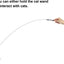 Cat Wand Toys with Suction Cup, Interactive Bird Simulation Cat Toy Set,Cat Teaser Cat Toys,Flexible Steel Wire and 3Pcs Replacement Feather Refills with Bells