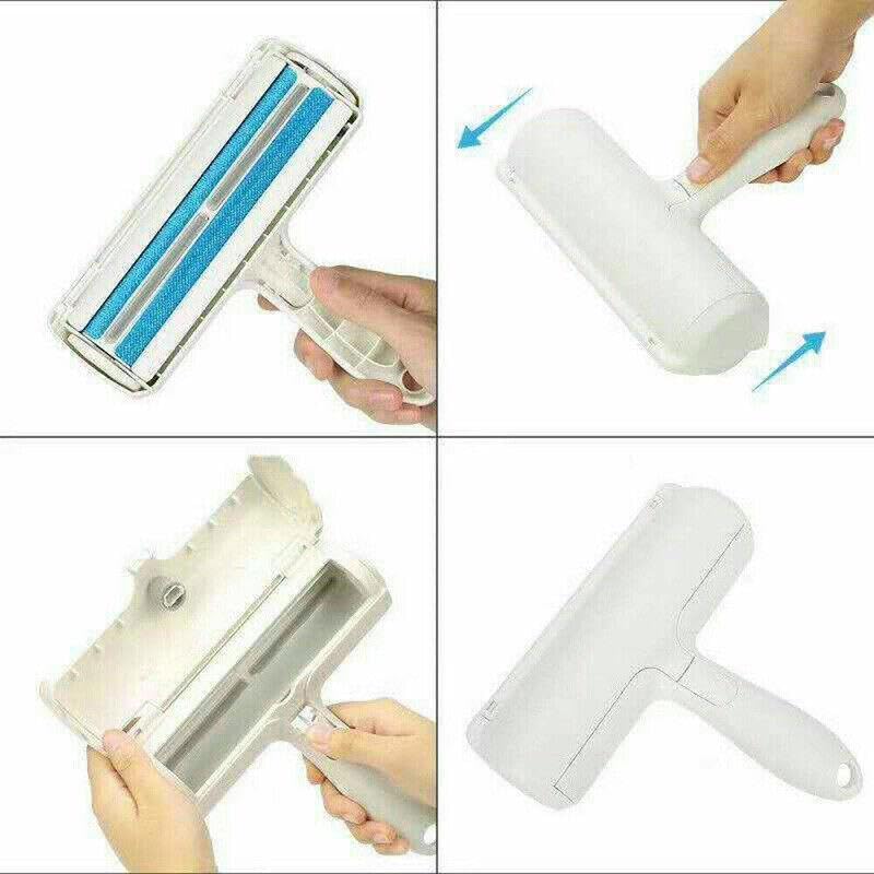 AIMALL Pet Dog Cat Hair Remover, Self-Cleaning Fur Removal Tool for Sofa