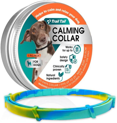 Calming Collar for Dogs – Fast-Acting, Lasts 60 Days, Choke-Free Design,for all sizes