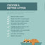 Breeders Choice 99 percent Recycled Paper Cat Litter 15 Litre