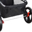 PaWz 4 Wheels Pet Stroller Dog Cat Cage Puppy Pushchair Travel Walk Carrier Pram Black