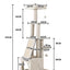 Petzly Cat Tree, 125cm Cat Tower for Large Cats Indoor, Multi-Level Cat Condo with Cat Ladder