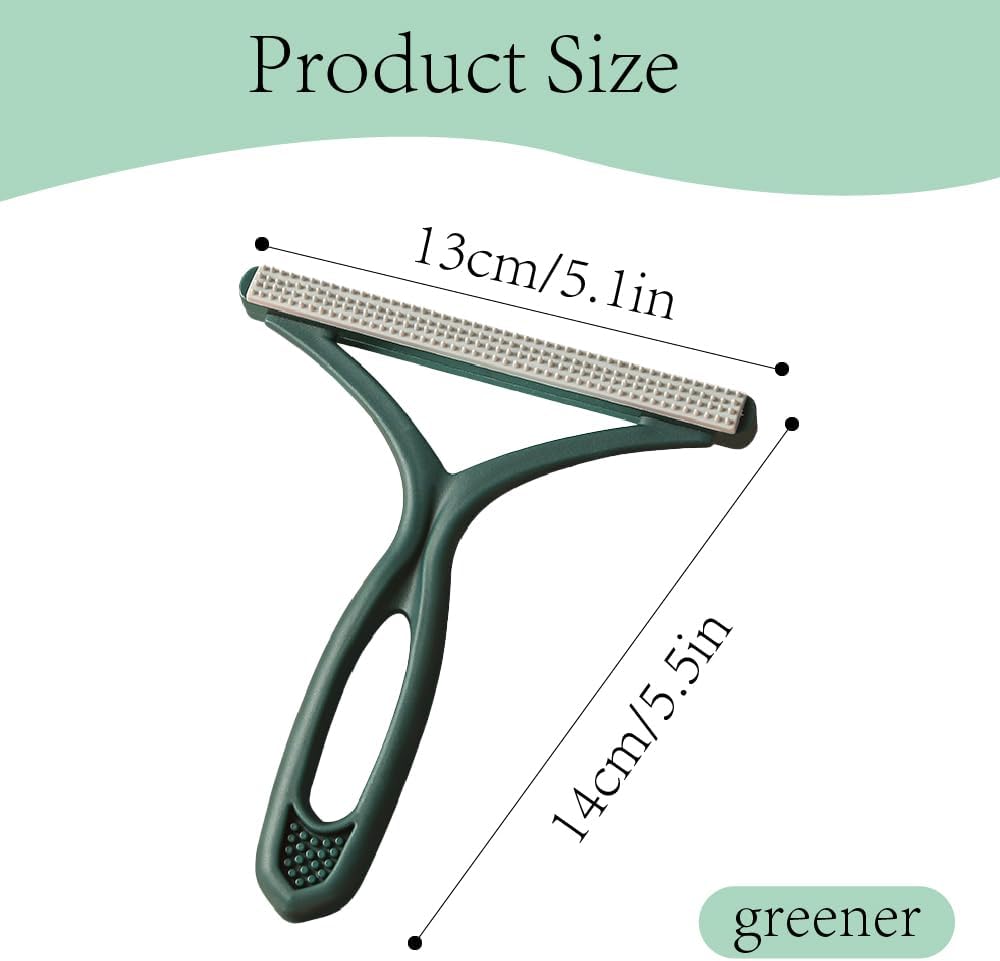Reusable Portable Lint Remover, Pet Hair Remover Brush for Carpet Sofa, Cat Hair Remover