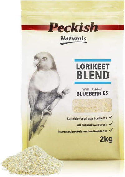 Peckish Adult Lorikeet Blend - Blueberry 2kg