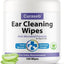 Curaseb Cat and Dog Ear Wipes – Cleans – 100 Wipes