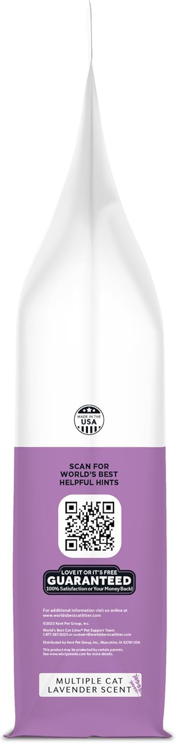 WORLDS BEST CAT LITTER LAVENDER 12.7KG