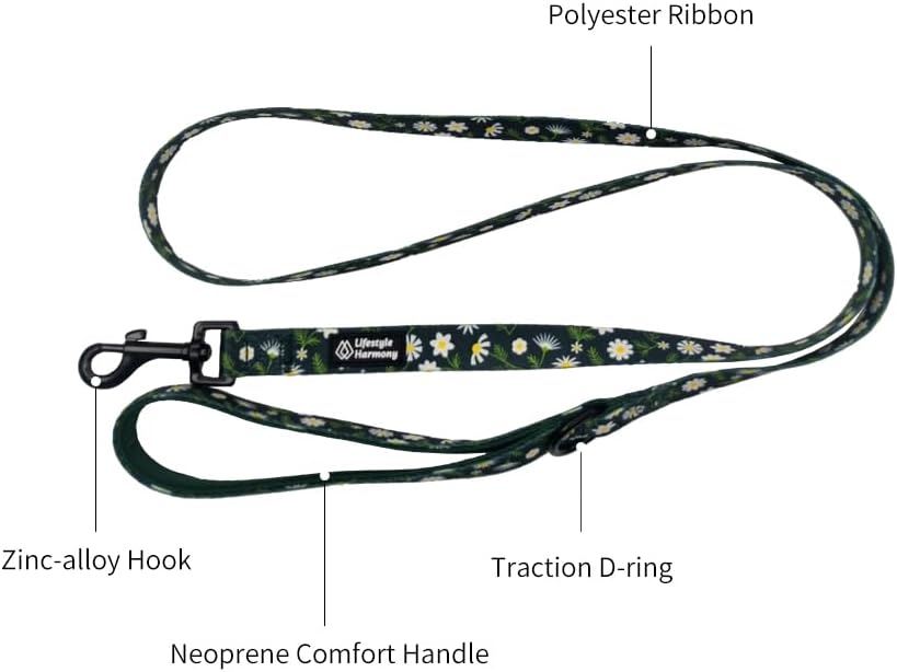 Adjustable Pet Harness and Leash Set—no-Pull, Lightweight, Breathable, Soft-Padded, Escape-Proof Comfortable for Puppies-small