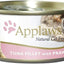 Applaws 100% Natural Wet Cat Food Tuna Fillet with Prawns in Broth, Limited Ingredients Pet Food 70g Tin (Pack of 24)