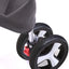 PaWz 4 Wheels Pet Stroller Dog Cat Cage Puppy Pushchair Travel Walk Carrier Pram Black