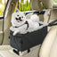 LAMCAN Dog Car Seat, Dog Booster Car Seat for