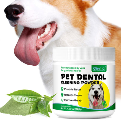 Pet Dental Cleaning Powder – Reduce Plaque, Tartar & Bad Breath