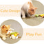 4-Piece Catnip Toys with Valerian Stick Catnip Toys with Various Cute Animal Styles
