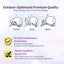 Fluorescent Calming Collar for Dogs and Cats with Pheromones - Maximum Anxiety Relief & Stress Reduction for Thunderstorms,Travel, Fireworks and Noise Phobias - Long Lasting 30 Days
