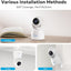 owltron Indoor Security Camera 2K, 360° Cameras for Home Security with Motion Detection, 2.4G WiFi for Baby/Pet/Nanny/Camara with Night Vision