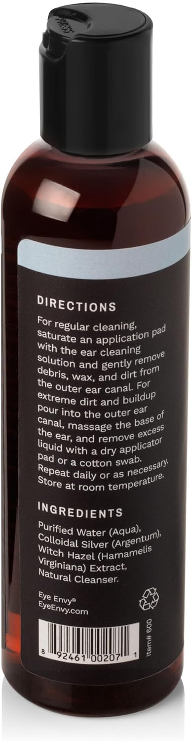 Eye Envy Ear Cleaning Solution for Dogs and Cats. Made in The USA