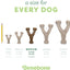 Benebone Wishbone Durable Dog Chew Toy for Aggressive Chewers, Real Bacon, Made in USA, Medium