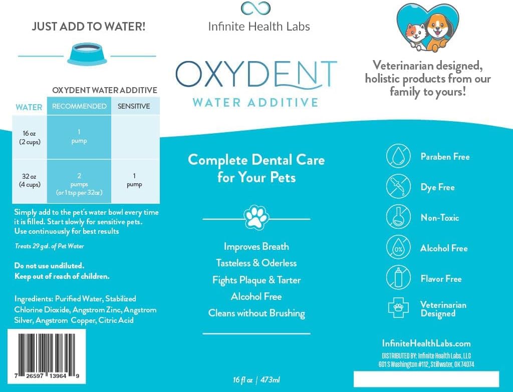 Oxydent Premium Pet Dental Care Solution