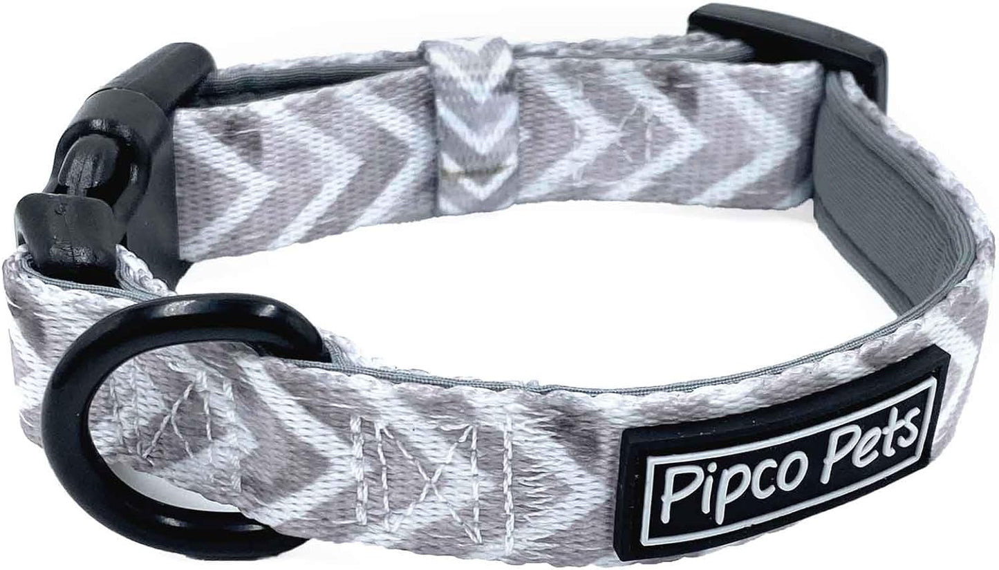 4-Piece Walkies Bundle [Pipco Pets] - Adjustable Dog Harness + Collar + Lead + Poo Bag | (XS, Gettin' Ziggy)