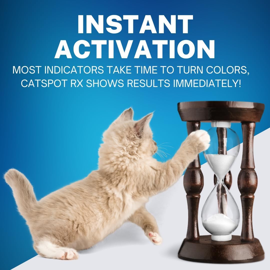 RX Cat Health Indicator | Cat Health Monitoring with Color Changing Indicators