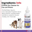 ZYMOX Enzymatic Ear Cleanser for Cats & Kittens, 4 oz. - Cleans and Refreshes Ear Canal for Relief from Wax and Dirt Buildup