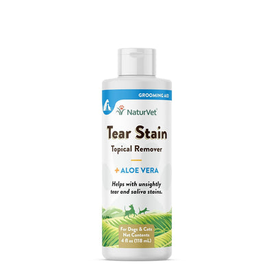 NaturVet Tearstain Remover Topical, 120 ml