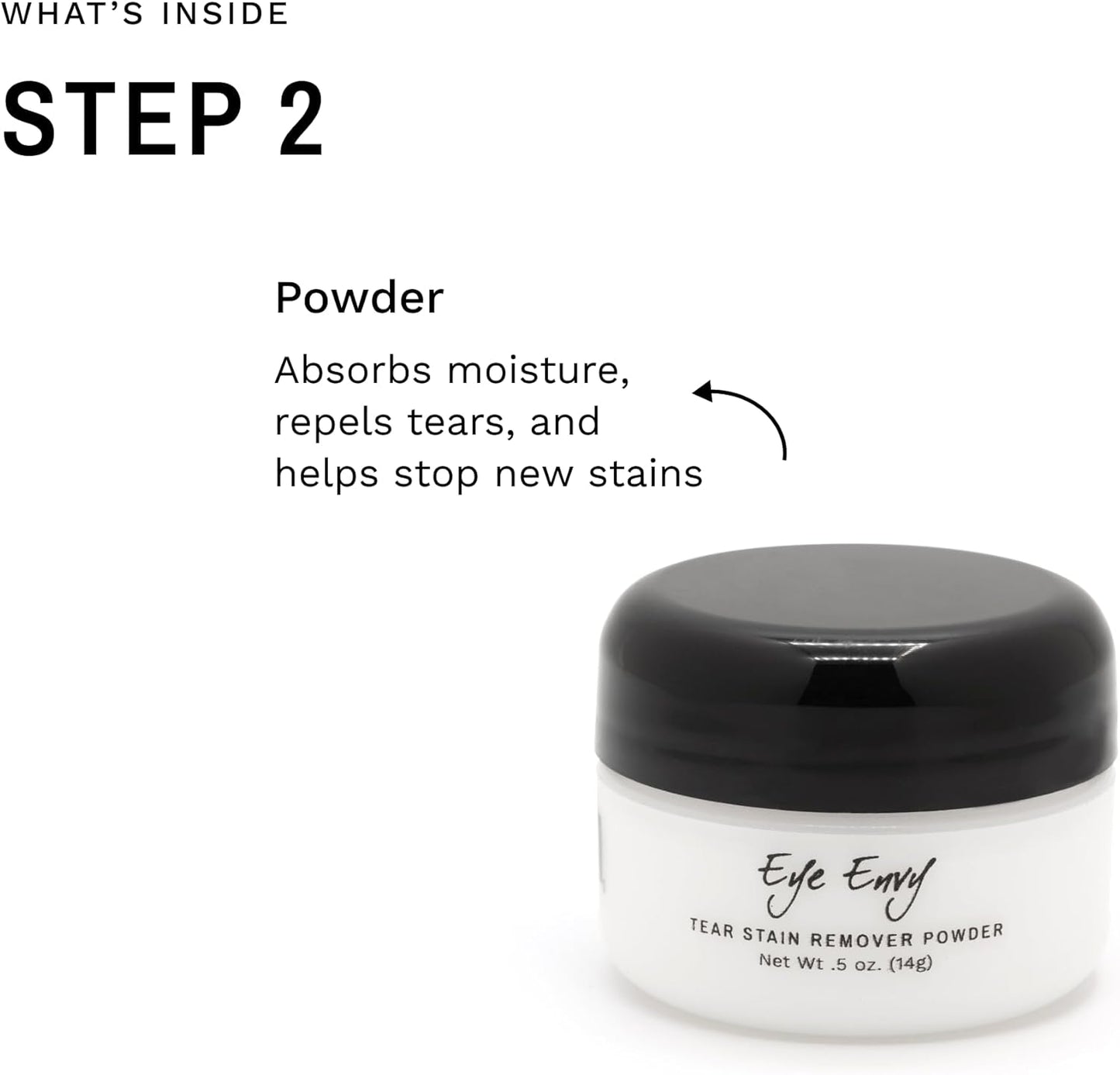 Eye Envy Dog Tear Stain Remover Starter Kit | Tear Stain Essentials in one kit at a 2-Step System | Lasts 30-45 Days