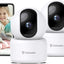 GALAYOU Indoor Security Camera 2K, 360 Degree 2.4G WiFi Home Security for Baby/Pet
