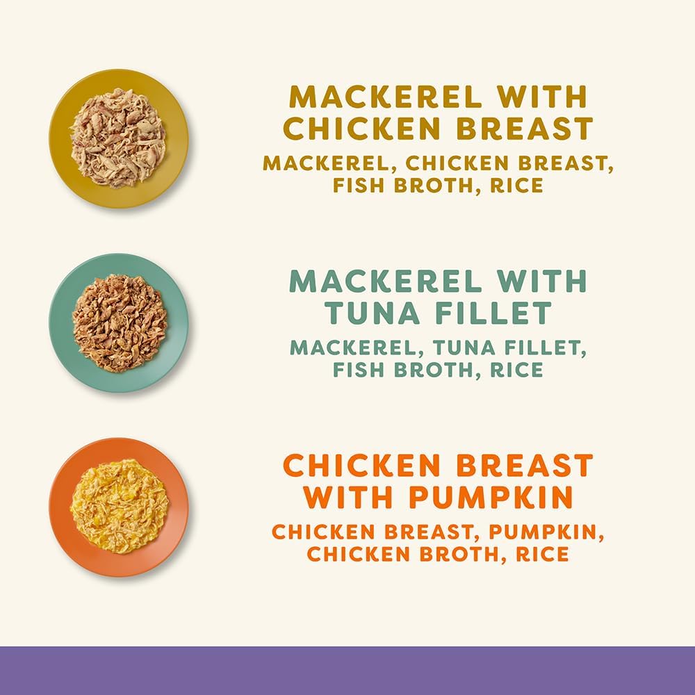 Applaws 100% Natural Wet Cat Food Mixed Variety Cuisine Selection in Broth Tin 70g (Pack of 32), Limited Ingredients Pet Food