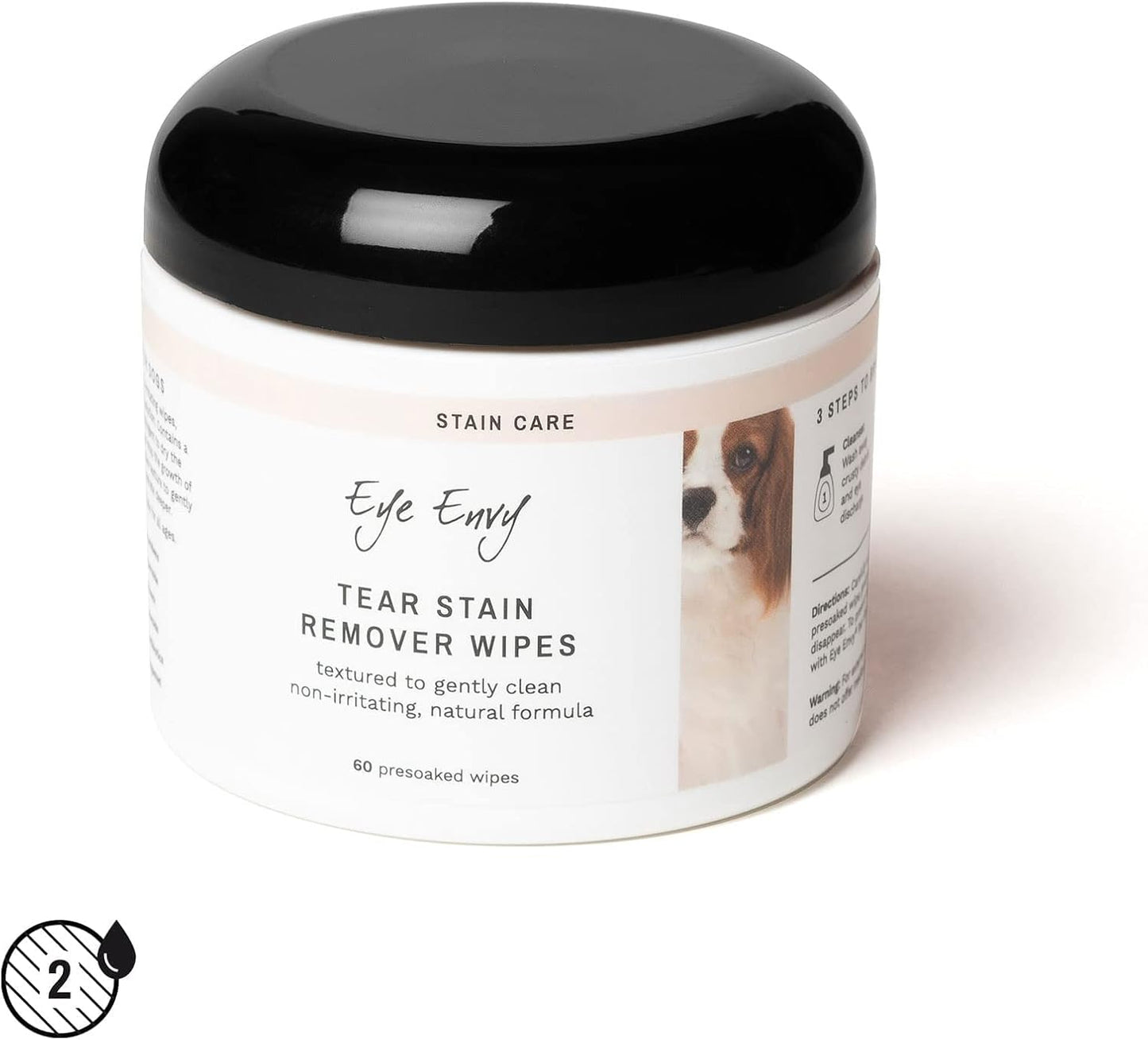 Eye Envy 3 Step Tear Stain Remover Kit for Dogs