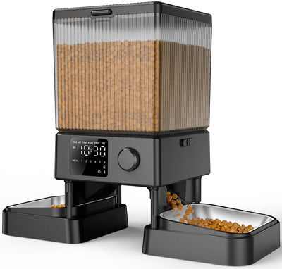 oneisall Automatic Cat Feeder for 2 Cats, 20 Cups/5L