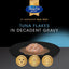 Fussy Cat Luxe Wet Cat Food, Tuna Flakes in Decadent Gravy 12x70g