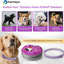 Fluorescent Calming Collar for Dogs and Cats with Pheromones - Maximum Anxiety Relief & Stress Reduction for Thunderstorms,Travel, Fireworks and Noise Phobias - Long Lasting 30 Days