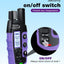 Bousnic Dog Shock Collar - 3300Ft Training Collar with Remote for 5-120lbs Small Medium Large Dogs Rechargeable Waterproof e Collar with Beep (1-8), Shake(1-16), Safe Shock(1-99) Modes (Lightpurple)