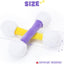 CiyvoLyeen Swabs Catnip Toys Set of 6 Soft Plush Kicker Toys