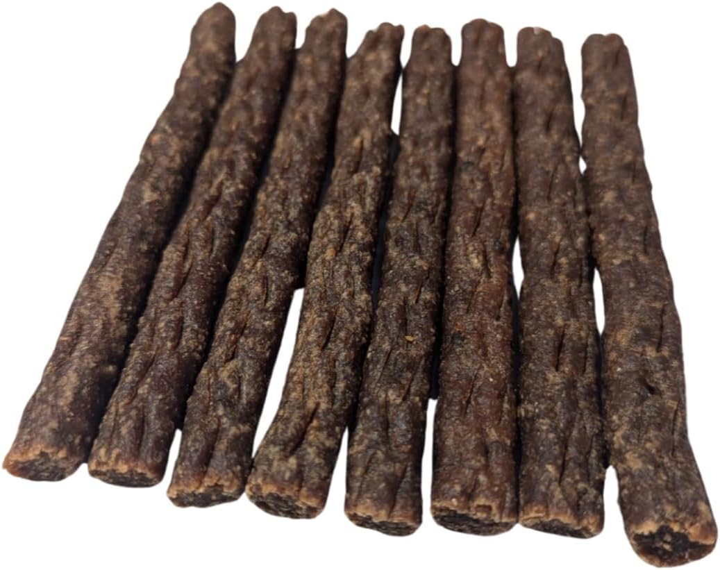Outback Sticks - 100% Real Aussie Beef - Natural, Grain-Free, Australian Dog Treats - Snacks, Treats & Rewards for Your Dog - 110g - Approx 8 Sticks per Bag
