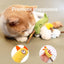 4-Piece Catnip Toys with Valerian Stick Catnip Toys with Various Cute Animal Styles