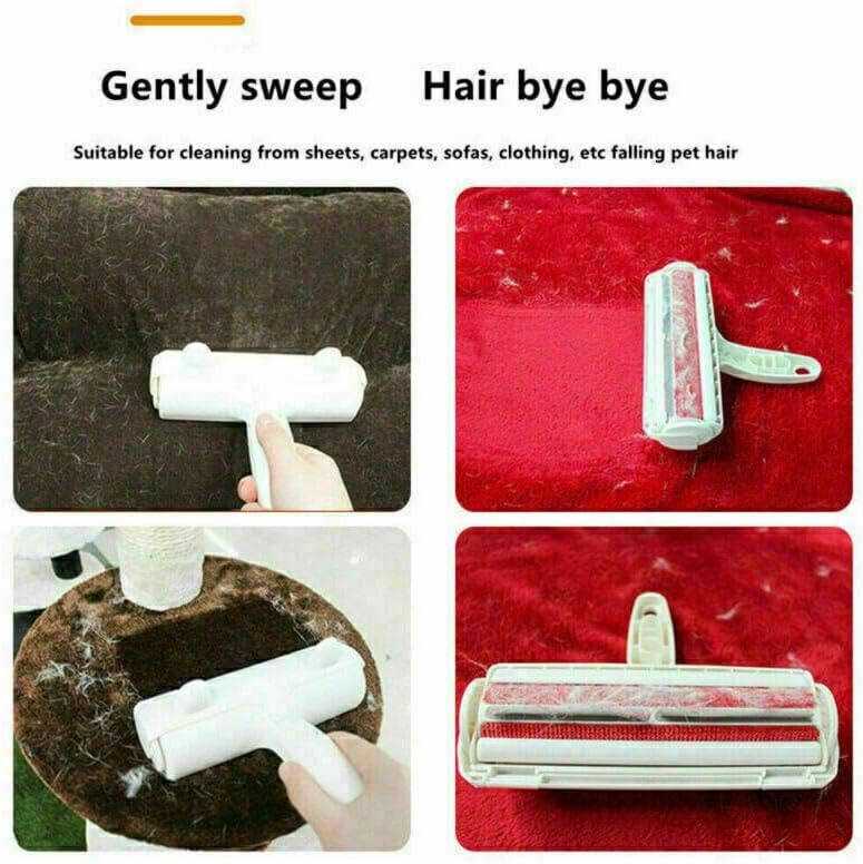 AIMALL Pet Dog Cat Hair Remover, Self-Cleaning Fur Removal Tool for Sofa