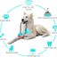 Interactive Dog Toys Tug of War, Mentally Stimulating Toys for Dog, Puppy Teething Puzzle Treat Food Dispensing Ball Toy for Small Medium dog